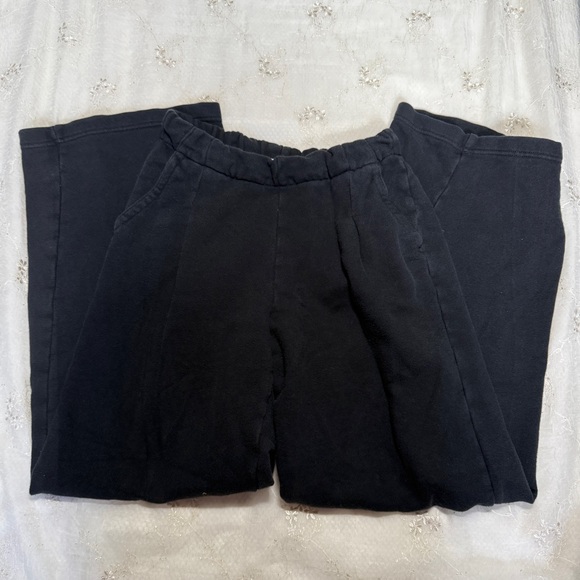aerie faded black straight leg sweatpants size XS - Picture 1 of 3